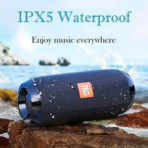 Bass-Boosting Portable Wireless Speaker - Charge via USB, TF, AUX,